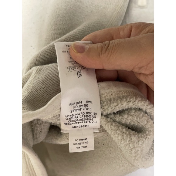 Patagonia Sweater Women M Tan‎ Zip Better Sweater Fleece Jacket Active Outdoor - Picture 9 of 9